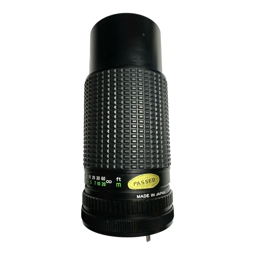🔥 Five Star 52mm MC Auto Macro Zoom 75-200mm f/4.5 Japanese Lens 🔥